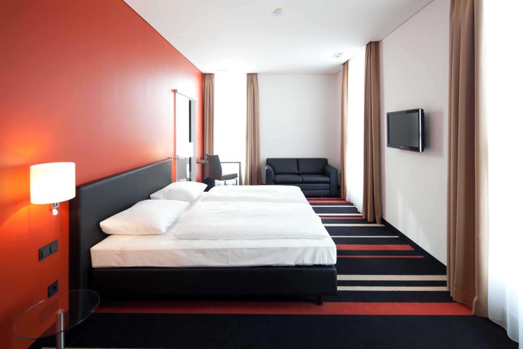 Двухместный (Двухместный номер бизнес-класса с 1 кроватью) отеля enso Hotel, Ингольштадт