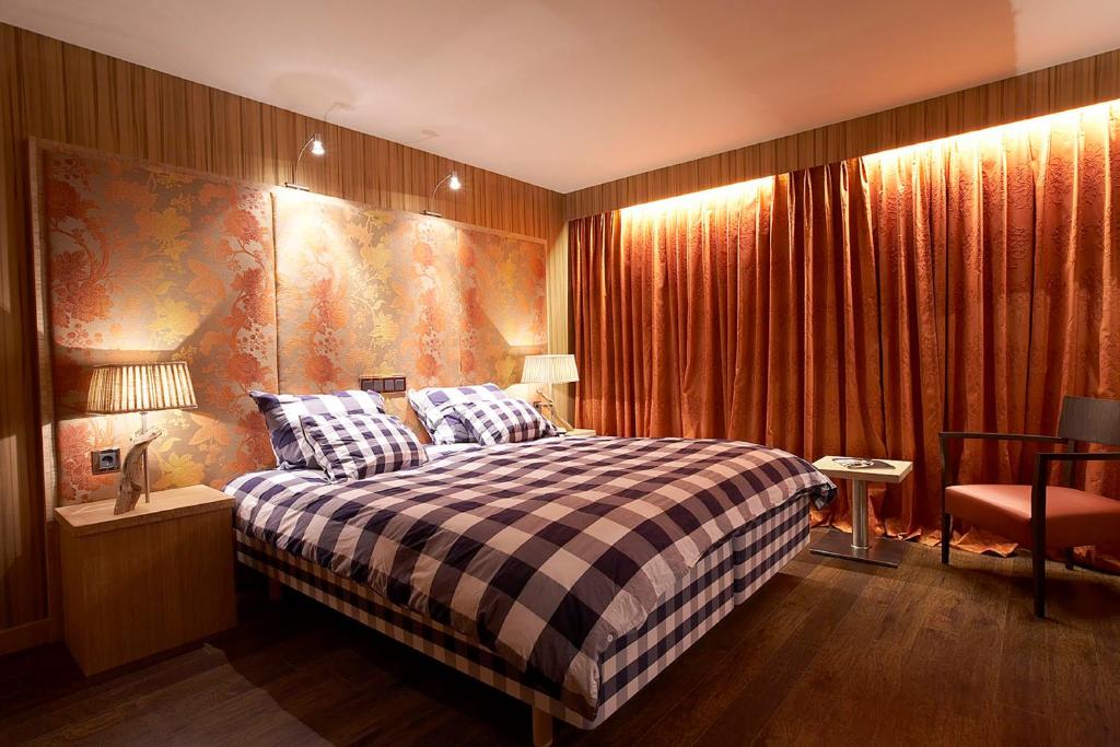 Двухместный (Номер Делюкс с кроватью размера «king-size») отеля Design Hotel Jules, Амстердам