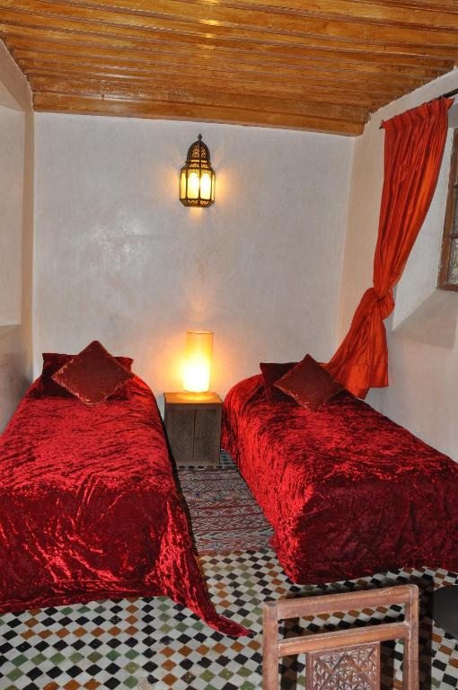Двухместный (Двухместный номер с 2 отдельными кроватями El Bendir) отеля Riad Au 20 Jasmins, Фес