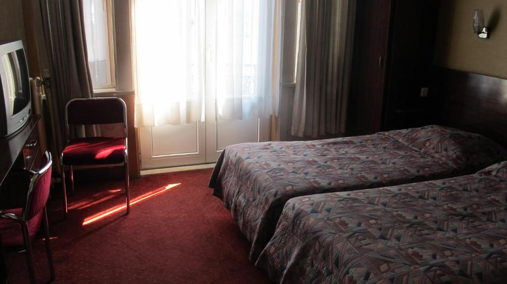 Двухместный (Двухместный номер с 2 отдельными кроватями) отеля Hotel Manhattan, Брюссель