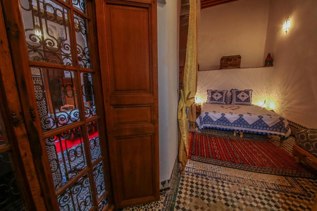 Трехместный (Трехместный номер с собственной ванной комнатой), Riad Gzira Fez