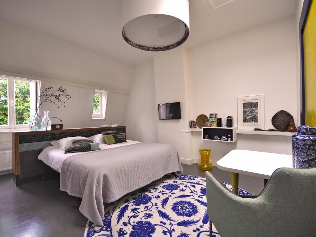 Двухместный (Двухместный номер с 1 кроватью или 2 отдельными кроватями) отеля Het Blauwe Uur, Неймеген
