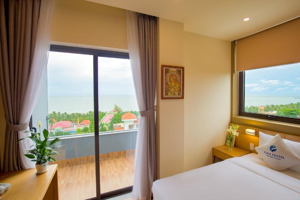 Двухместный (Двухместный номер Делюкс с 1 кроватью) отеля Gaia Hotel Phu Quoc, Дуонг-Донг