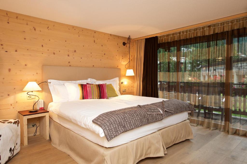 Двухместный (Двухместный номер «Шале» с 1 кроватью и видом на гору Маттерхорн) отеля Matterhorn Lodge Hotel & Appartements, Церматт