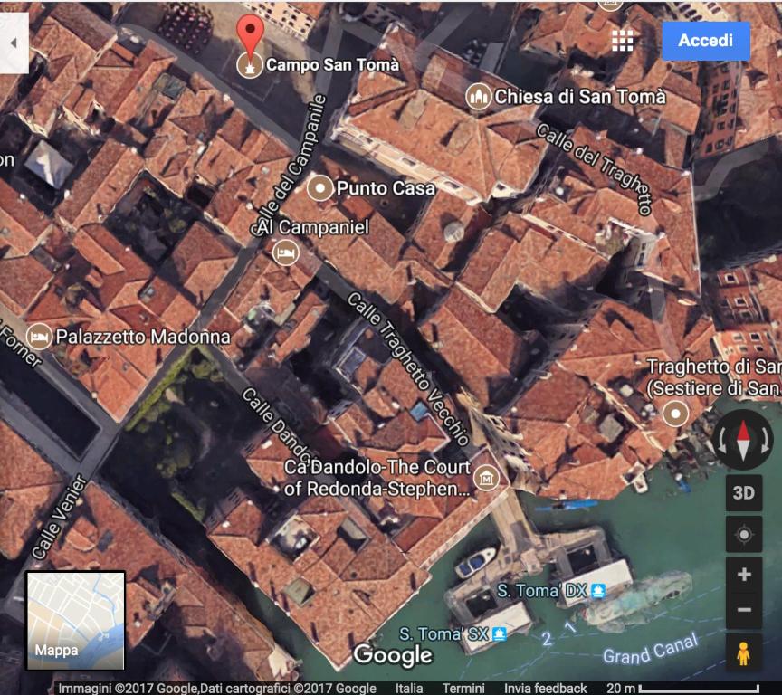 Студио (Номер-студио по адресу Calle dei Calegheri, San Polo 2854) апартамента Venezia Residence, Венеция