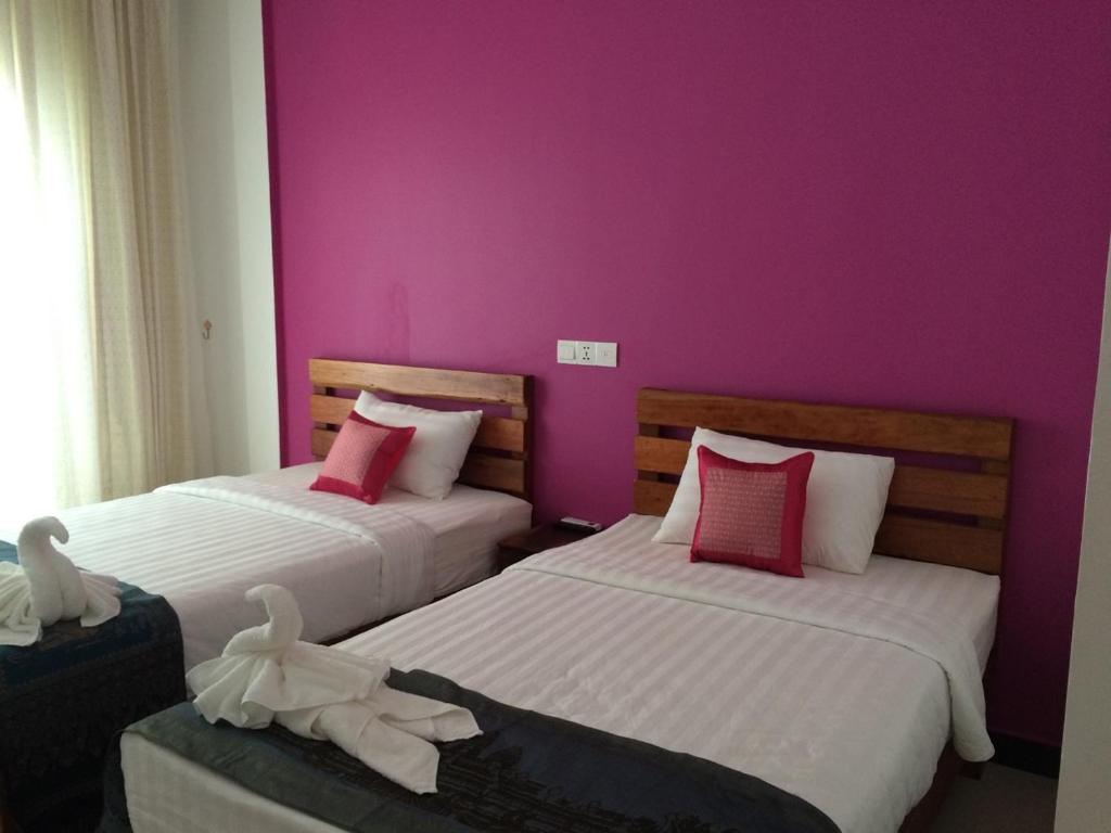 Двухместный (Стандартный двухместный номер с 1 кроватью или 2 отдельными кроватями и трансфером от/до аэропорта) отеля Mowin Boutique Hotel & Residence, Пномпень