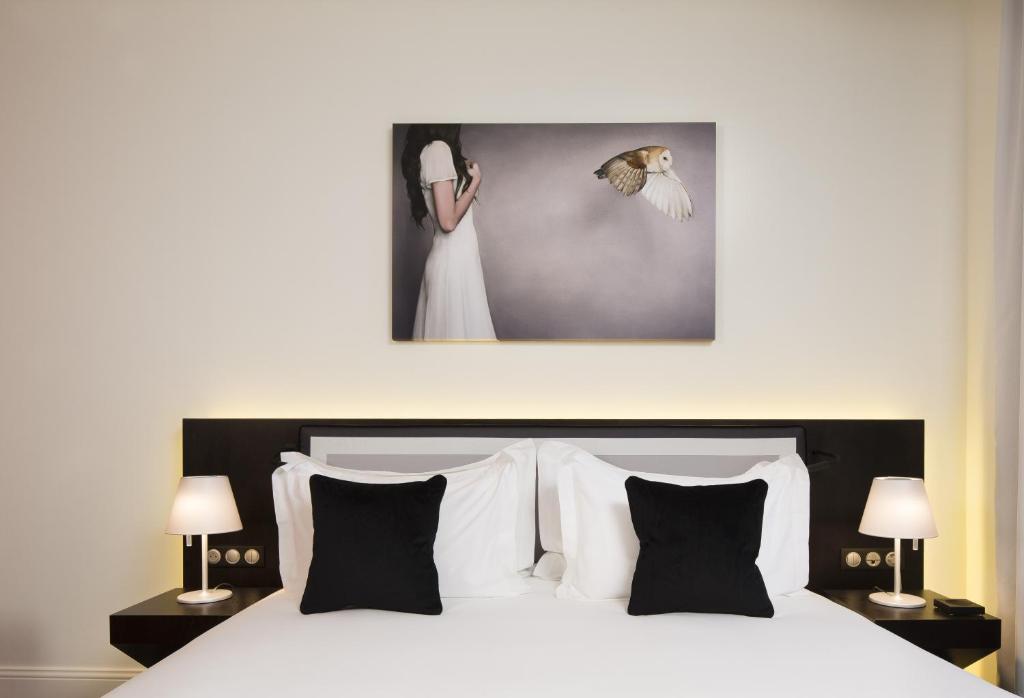 Двухместный (Двухместный номер Делюкс с 1 кроватью) отеля Hotel Des XV, Страсбург