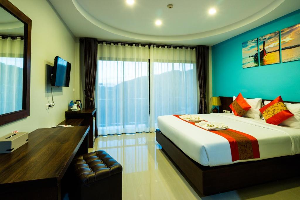 Двухместный (Номер «Премьер» с видом на сад) курортного отеля Andaman Pearl Resort, Краби