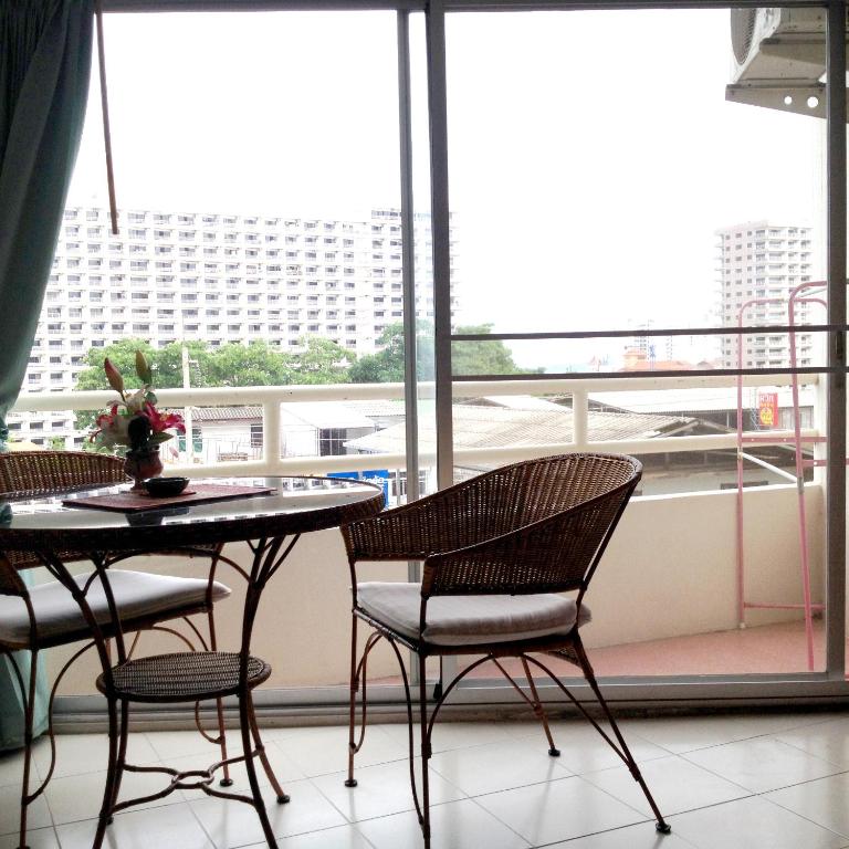 Апартаменты (Апартаменты с балконом), View Talay 1B Pattaya Jomtien