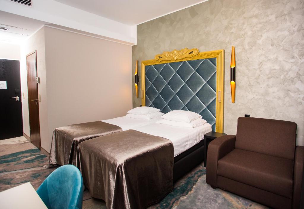 Двухместный (Двухместный номер с 1 кроватью или 2 отдельными кроватями и возможностью посещения спа-салона) отеля Aqva Hotel & Spa, Раквере