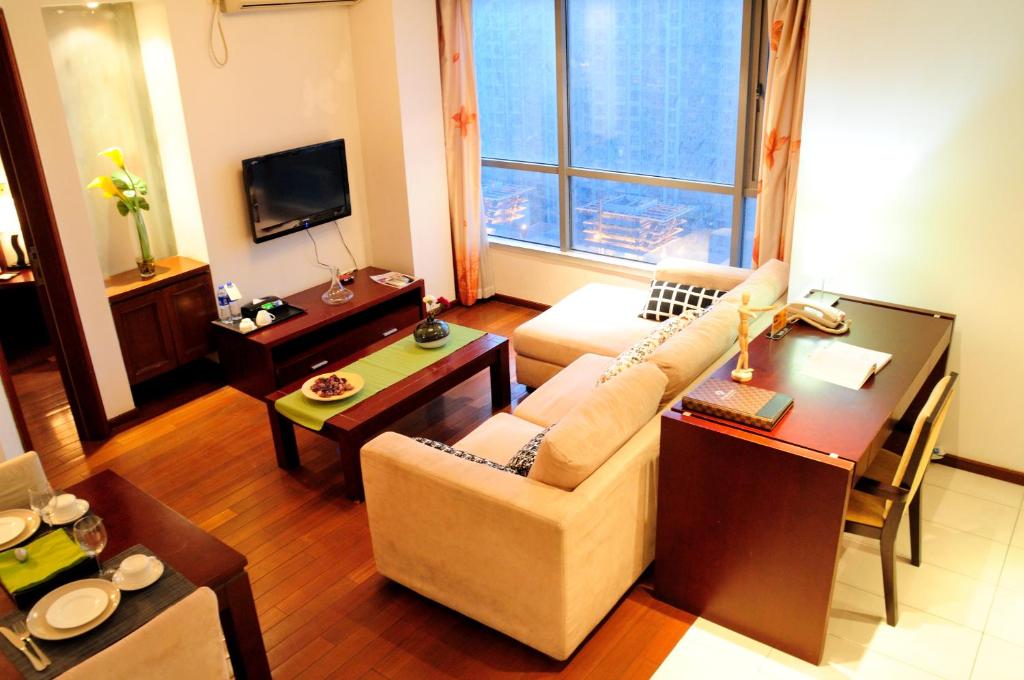 Студио (Специальное предложение - номер-студио), Shanghai Kingland Serviced Apartment