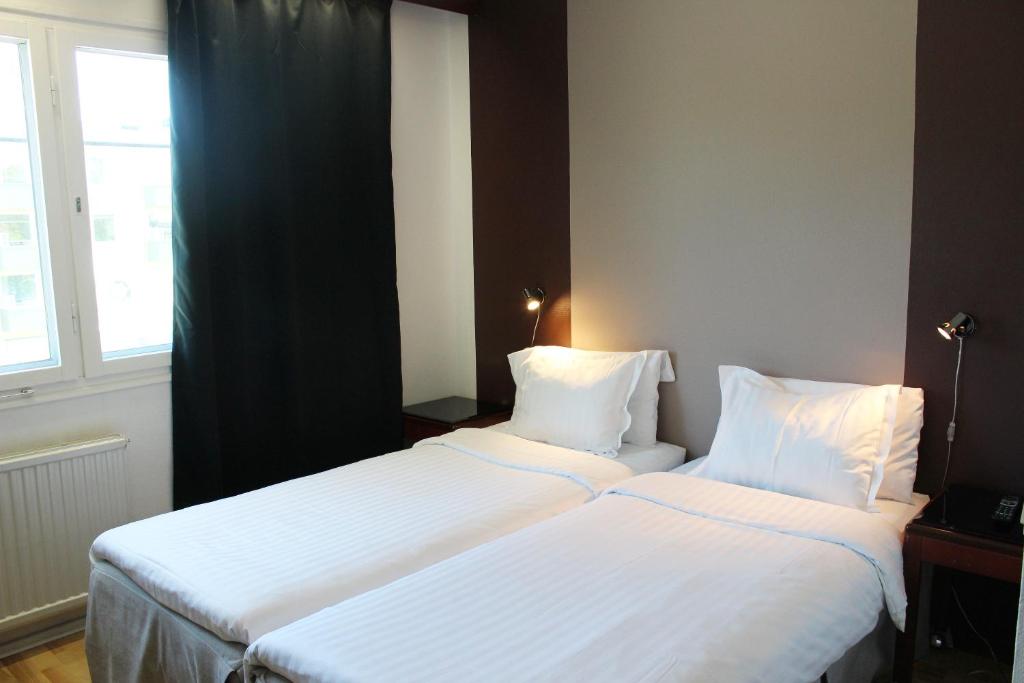 Двухместный (Двухместный номер с 2 отдельными кроватями) отеля Hotel Djingis Khan, Лунд