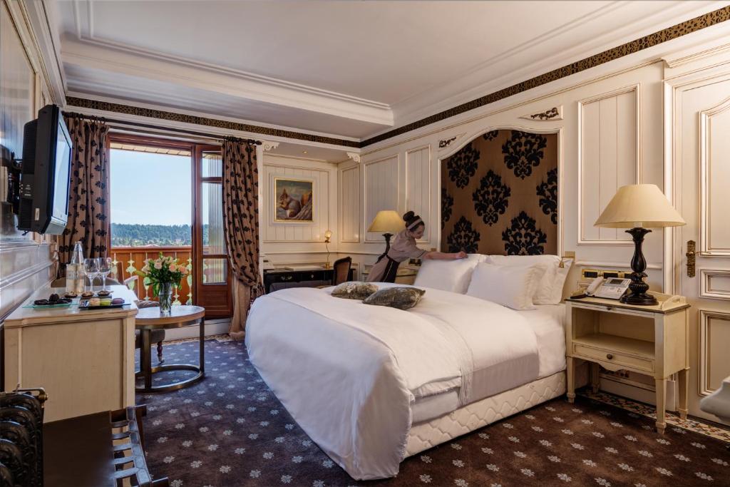Сьюит (Двухместный номер Делюкс с 1 кроватью - вид на сад) отеля Michlifen Ifrane Suites & Spa, Азру