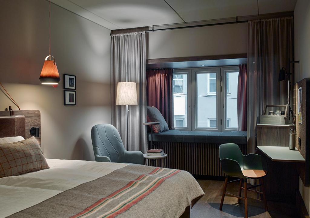 Двухместный (Классический двухместный номер с 2 отдельными кроватями) отеля Downtown Camper by Scandic, Стокгольм