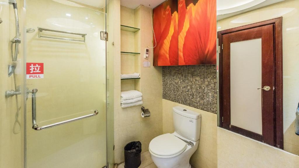 Двухместный (Двухместный номер Делюкс с 2 отдельными кроватями и видом на реку) апарт-отеля Nomo Grand Continental Service Apartments-Jinyuan, Гуанчжоу