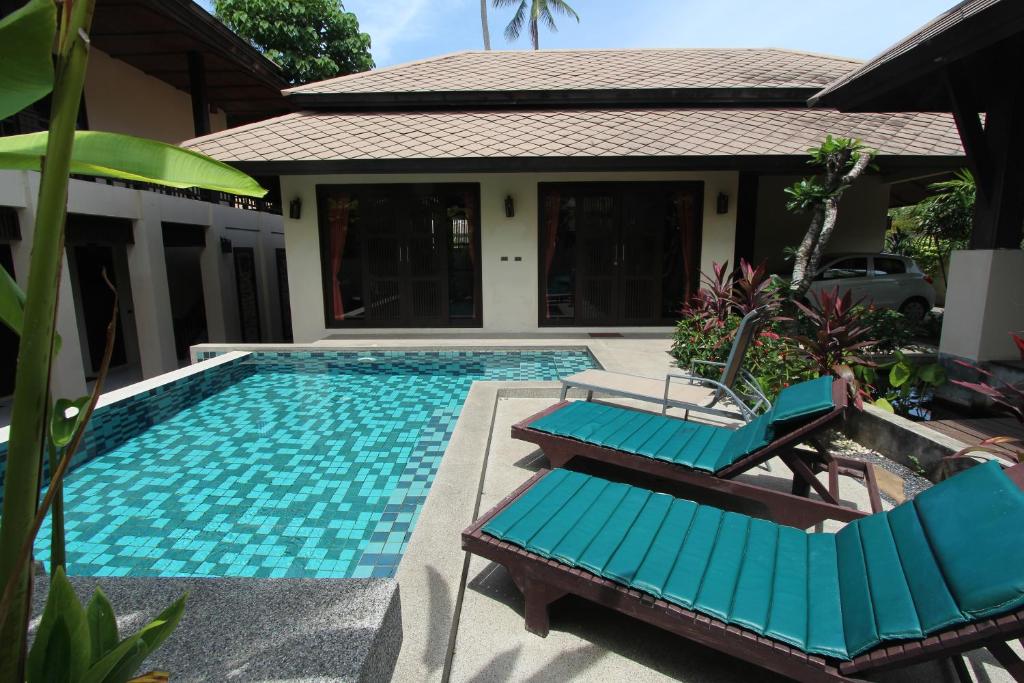 Вилла (Вилла с собственным бассейном), Private 4 Bed Villa in Maenam Ko Samui