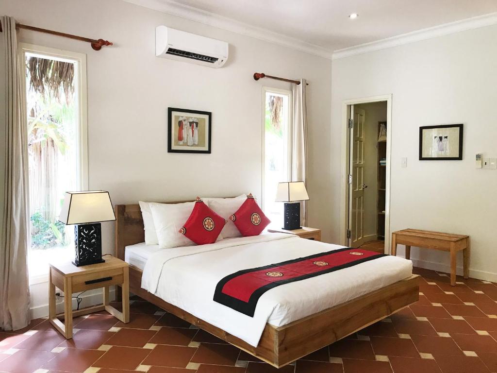 Двухместный (Двухместный номер с 1 кроватью, вид на сад) отеля Peppercorn Beach Resort, Дуонг-Донг