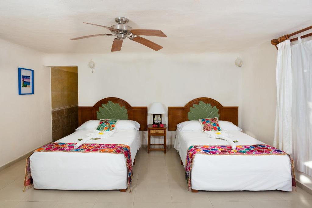 Двухместный (Номер с 2 кроватями размера «queen-size»), Hotel La Joya Isla Mujeres