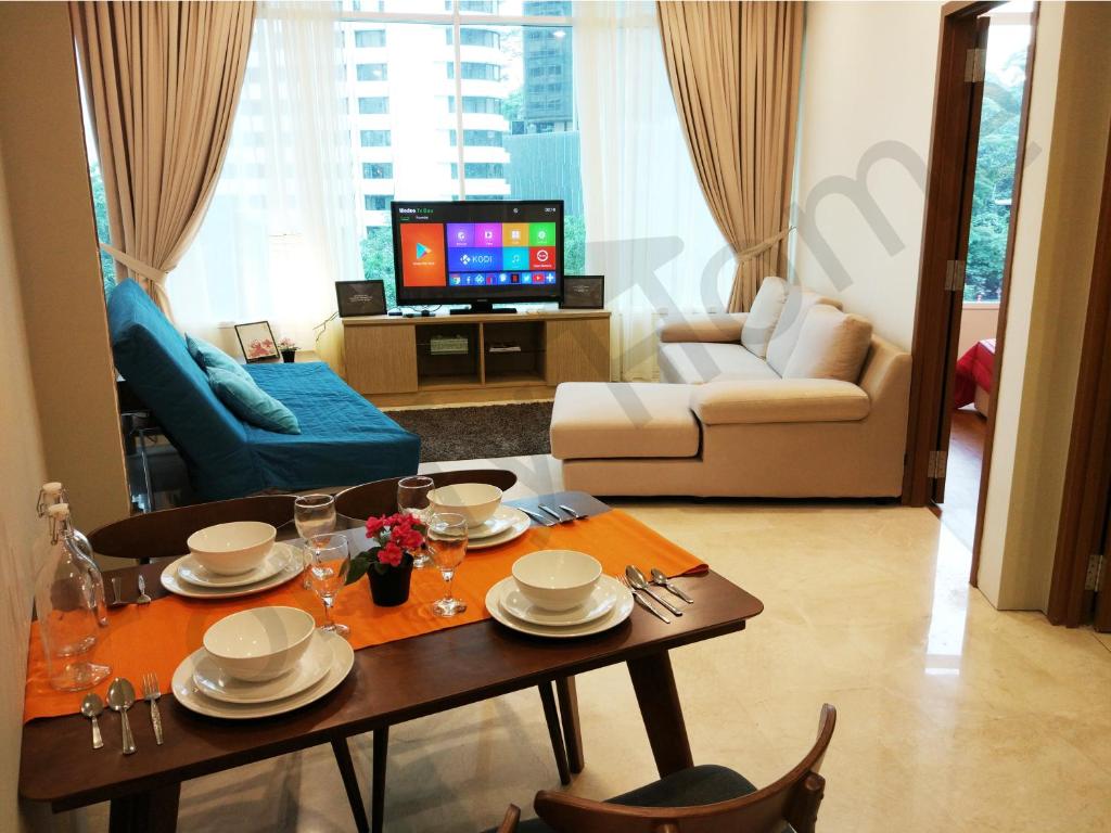 Апартаменты (Апартаменты Делюкс) апартамента 5 STAR & LUXURY Apartment near KLCC/ KL City Centre, Куала-Лумпур