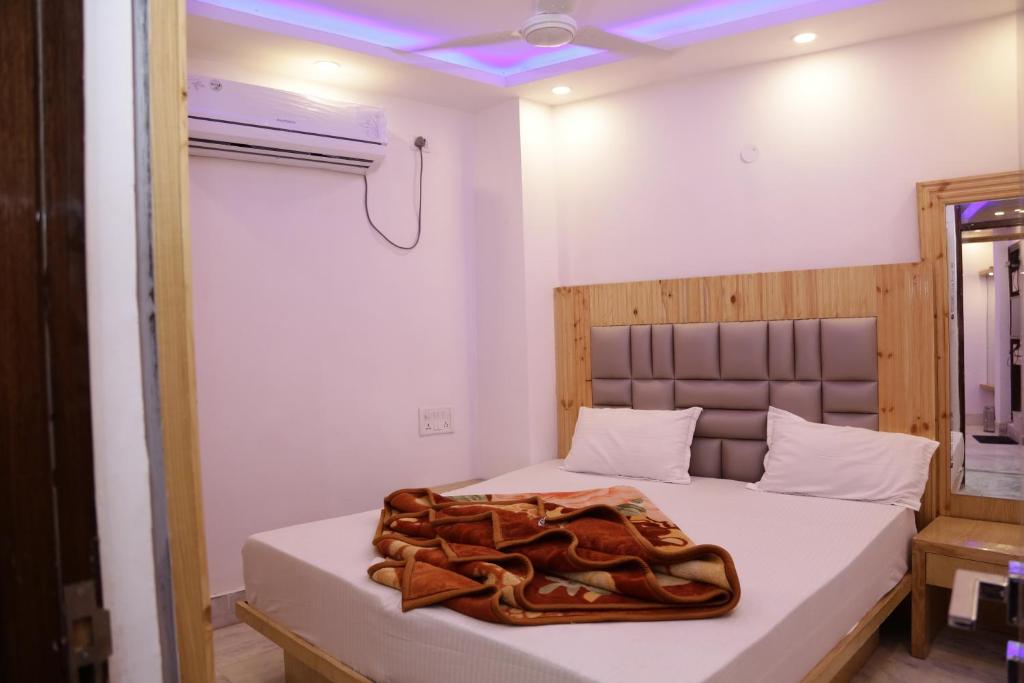 Двухместный (Двухместный номер Делюкс с 1 кроватью) хостела Backpackers Heaven@ New King, Нью-Дели