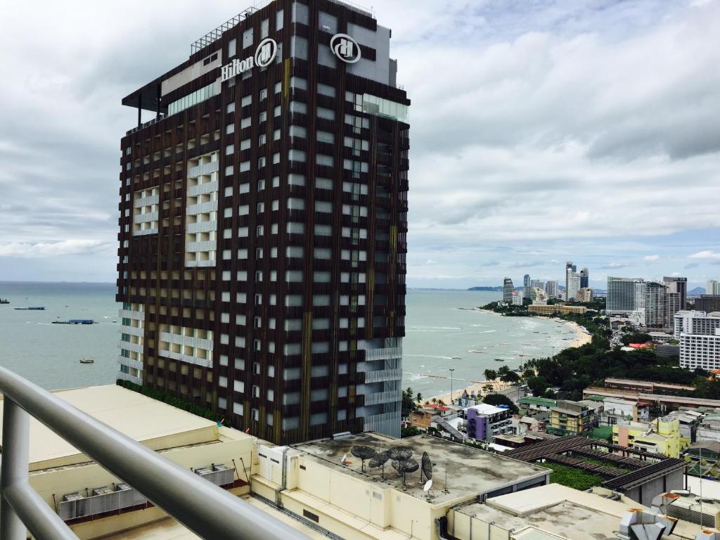 Двухместный (Номер с кроватью размера «king-size» и видом на море), View Talay 6 Pattaya Beach Condominium by Honey