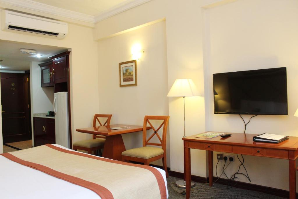 Двухместный (Стандартный двухместный номер с 1 кроватью) отеля Al Diar Mina Hotel, Абу-Даби