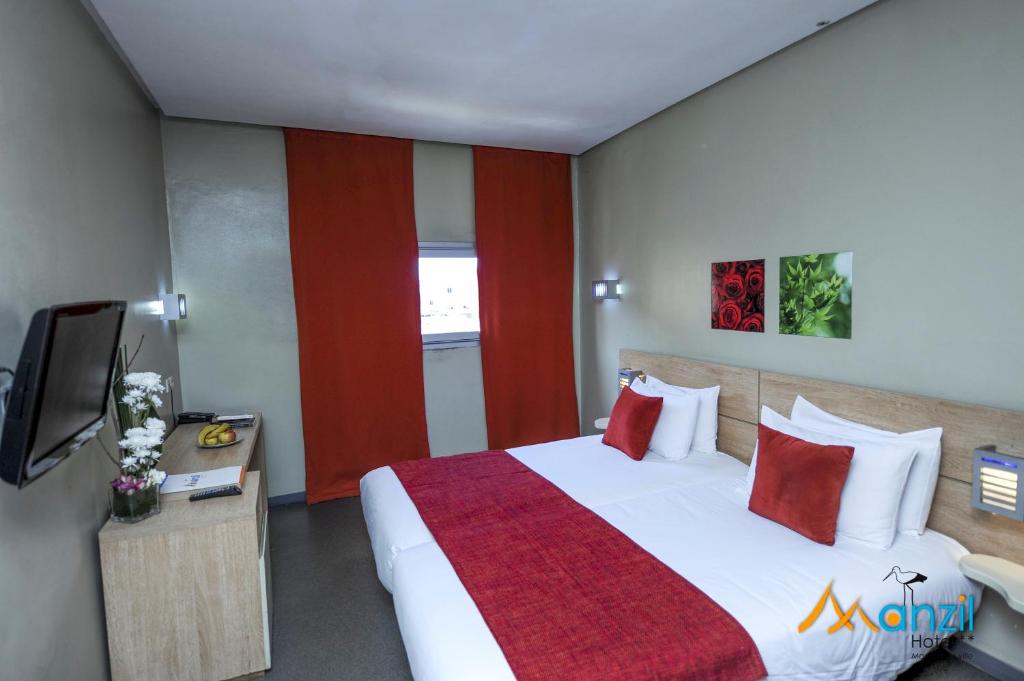 Двухместный (Двухместный номер с 2 отдельными кроватями) отеля Manzil Hotel, Касабланка