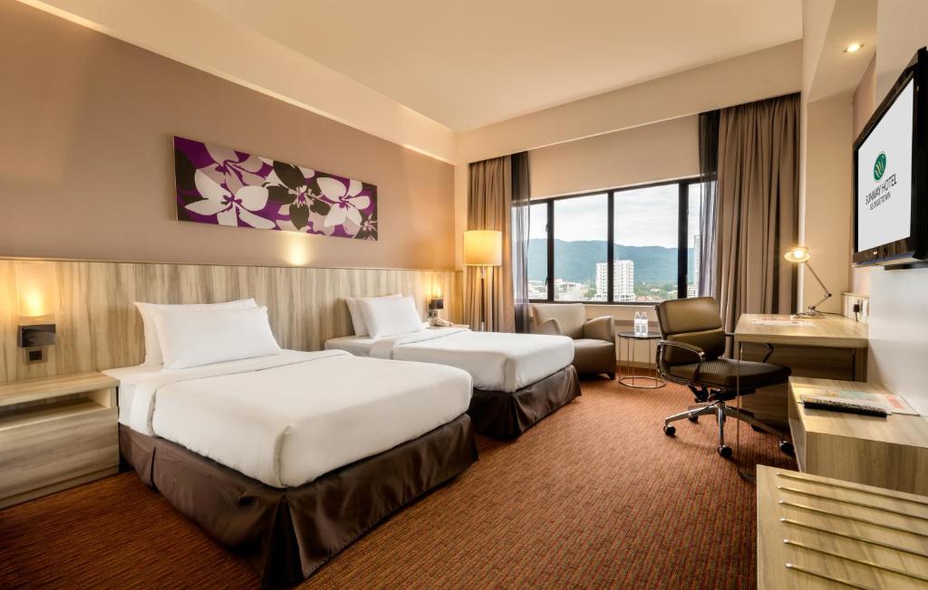 Двухместный (Двухместный номер «Премьер» с 2 отдельными кроватями) отеля Sunway Hotel Georgetown Penang, Джорджтаун
