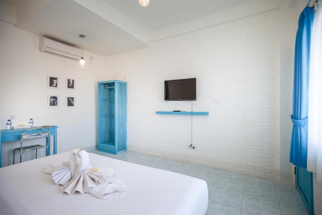 Двухместный (Двухместный номер Делюкс с 1 кроватью) отеля Paras Paros Marina Lodge, Денпасар