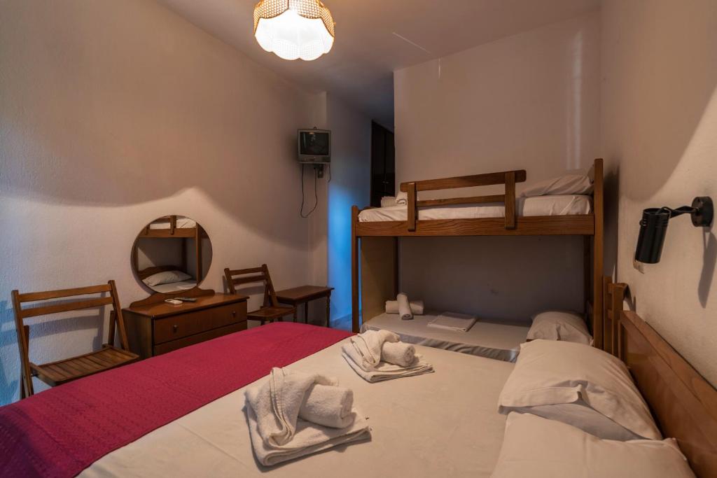 Студио (Номер-студио (для 3 взрослых)) апарт-отеля Hotel Irini, Скала-Потамиас