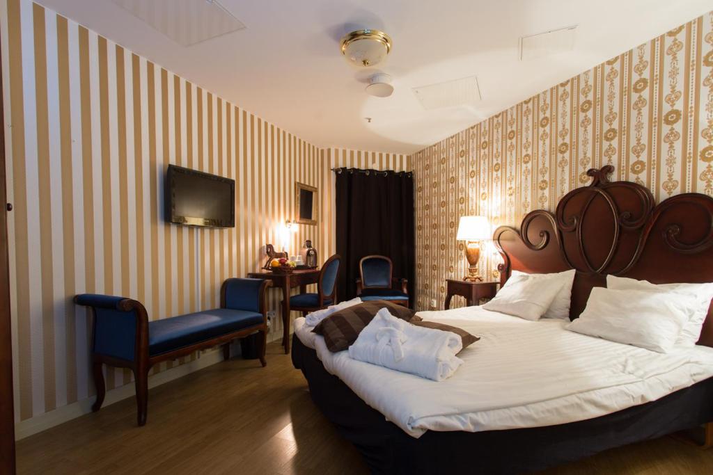 Двухместный (Двухместный номер с 2 отдельными кроватями (без окна)) отеля Best Western Hotel Gamla Teatern, Эстерсунд