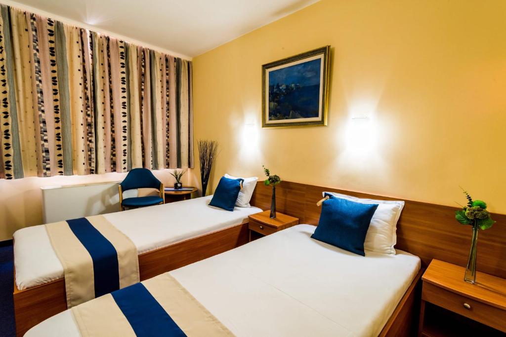 Двухместный (Двухместный номер с 1 кроватью или 2 отдельными кроватями) отеля Hotel Rostov, Плевен