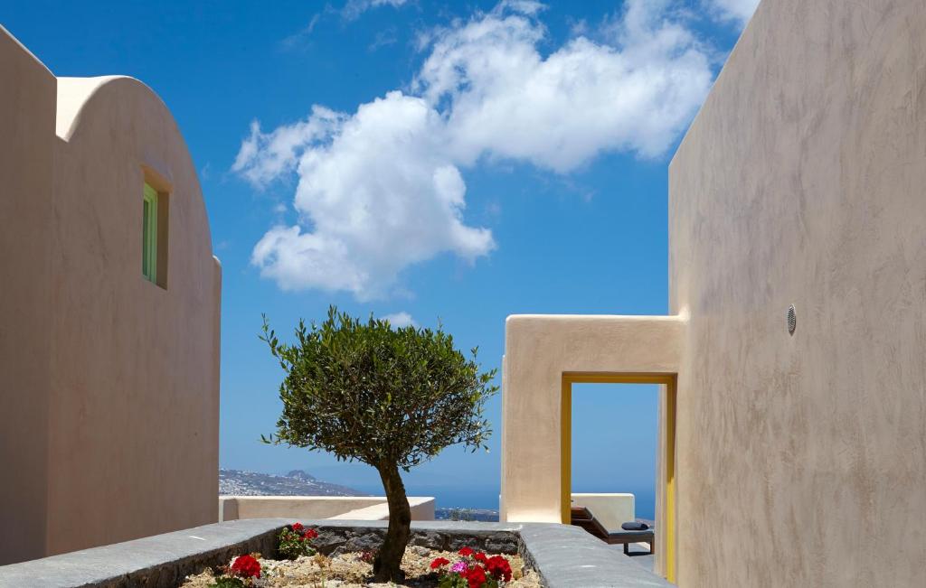 Вилла (Представительская вилла с собственным бассейном и гидромассажной ванной на открытом воздухе) виллы North Luxury Villas, Пиргос (Эгейские острова)