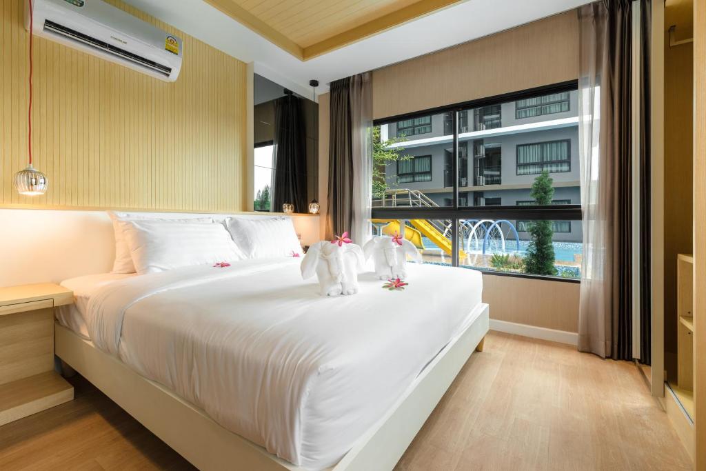 Двухместный (Двухместный номер с 1 кроватью и видом на бассейн) отеля Hin Nam Sai Suay1, Хуахин