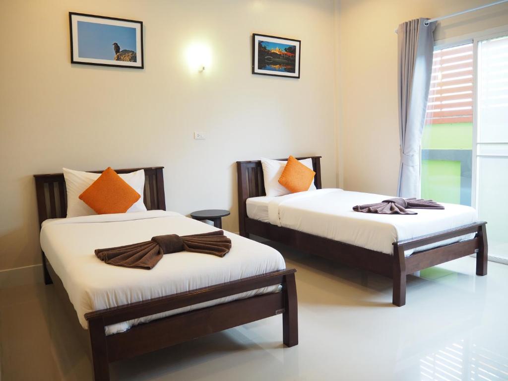 Двухместный (Двухместный номер Делюкс с 2 отдельными кроватями) гостевого дома Bann Lhong Rak Krabi, Краби