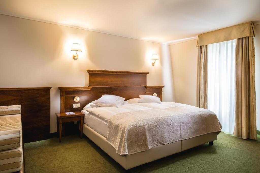 Двухместный (Двухместный номер Делюкс с 1 кроватью) отеля Hotel Reine Victoria by Laudinella, Санкт-Мориц