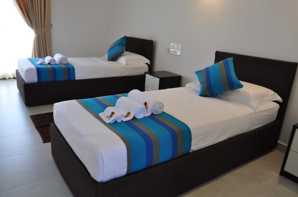 Двухместный (Двухместный номер Делюкс с 1 кроватью и видом на море) отеля Amanda Beach Resort, Калкудах