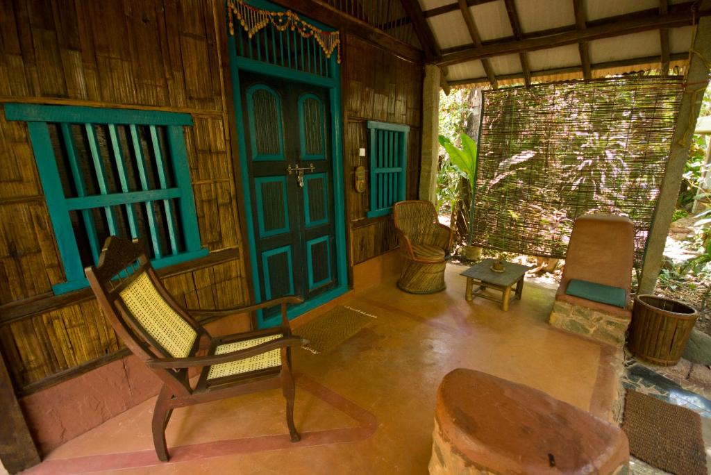 Двухместный (Двухместный номер с 1 кроватью и собственной ванной комнатой) отеля Bhakti Kutir, Палолем