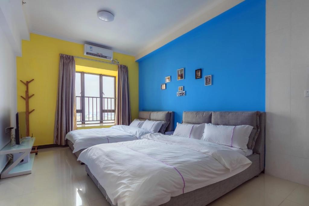 Трехместный (Люкс бизнес-класса с 3 кроватями), Guangzhou Kalai Serviced Apartment