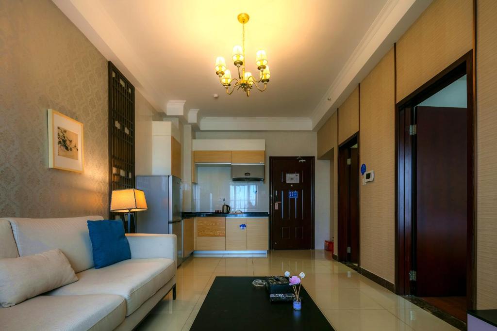 Сьюит (Люкс бизнес-класса с двуспальной кроватью), Guangzhou Kalai Serviced Apartment