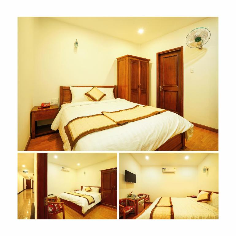 Двухместный (Большой двухместный номер с 1 кроватью) отеля Thanh Thanh Hotel, Куинён