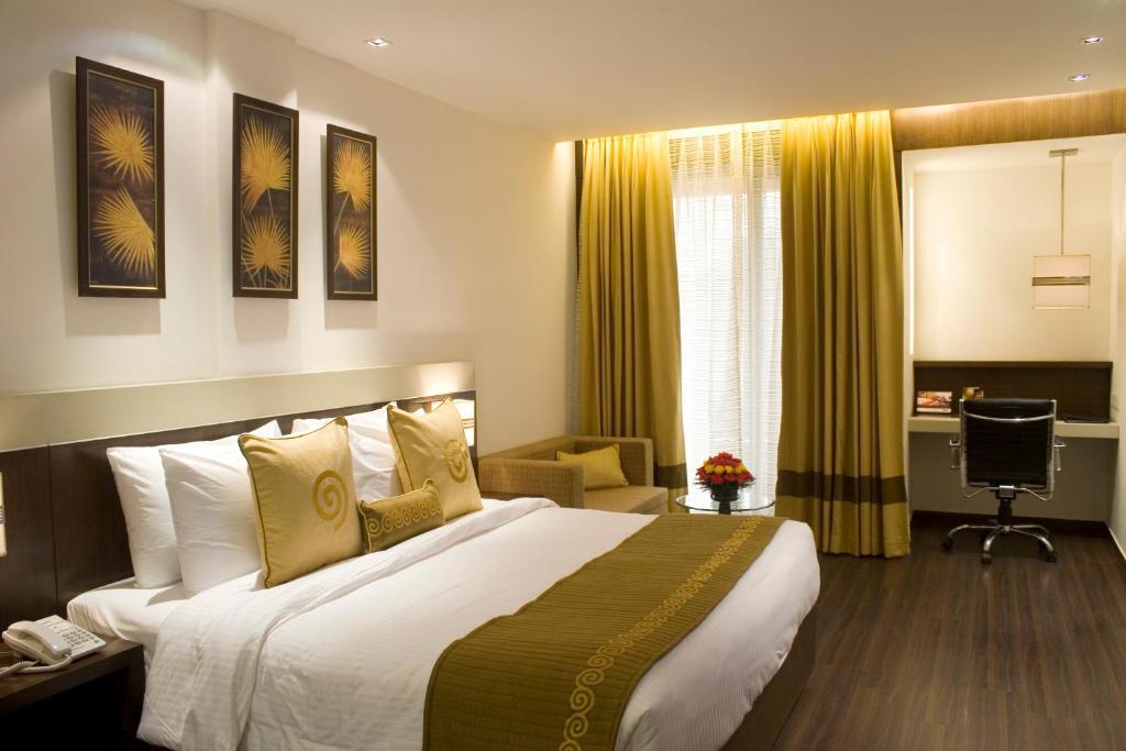 Двухместный (Стандартный двухместный номер с 2 отдельными кроватями) отеля Shervani Nehru Place, Нью-Дели
