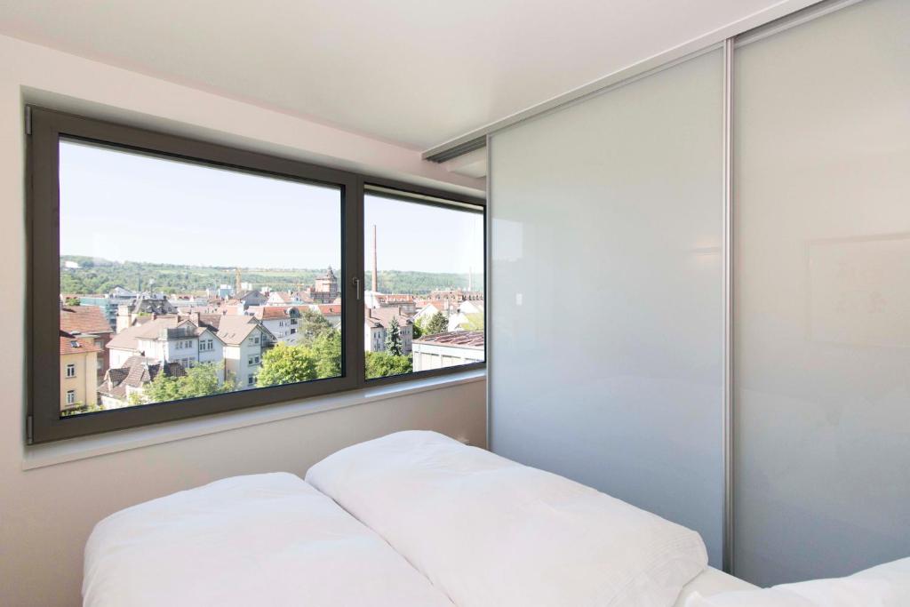 Апартаменты (Apartment - Barrier-Free) апарт-отеля Büroma-Apart Suites Esslingen, Штутгарт