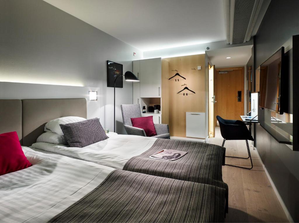 Двухместный (Стандартный небольшой двухместный номер с 1 кроватью) отеля Gothia Towers Hotel, Гетеборг