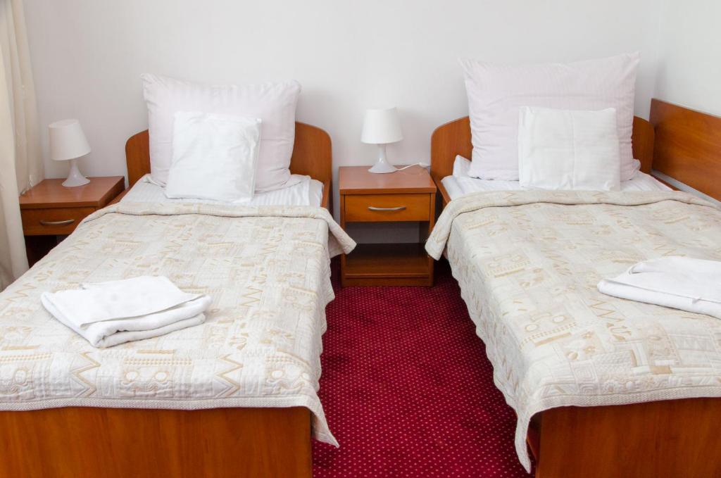 Двухместный (Двухместный номер с 1 кроватью, вид на озеро) отеля Hotel Nidzki, Миколайки