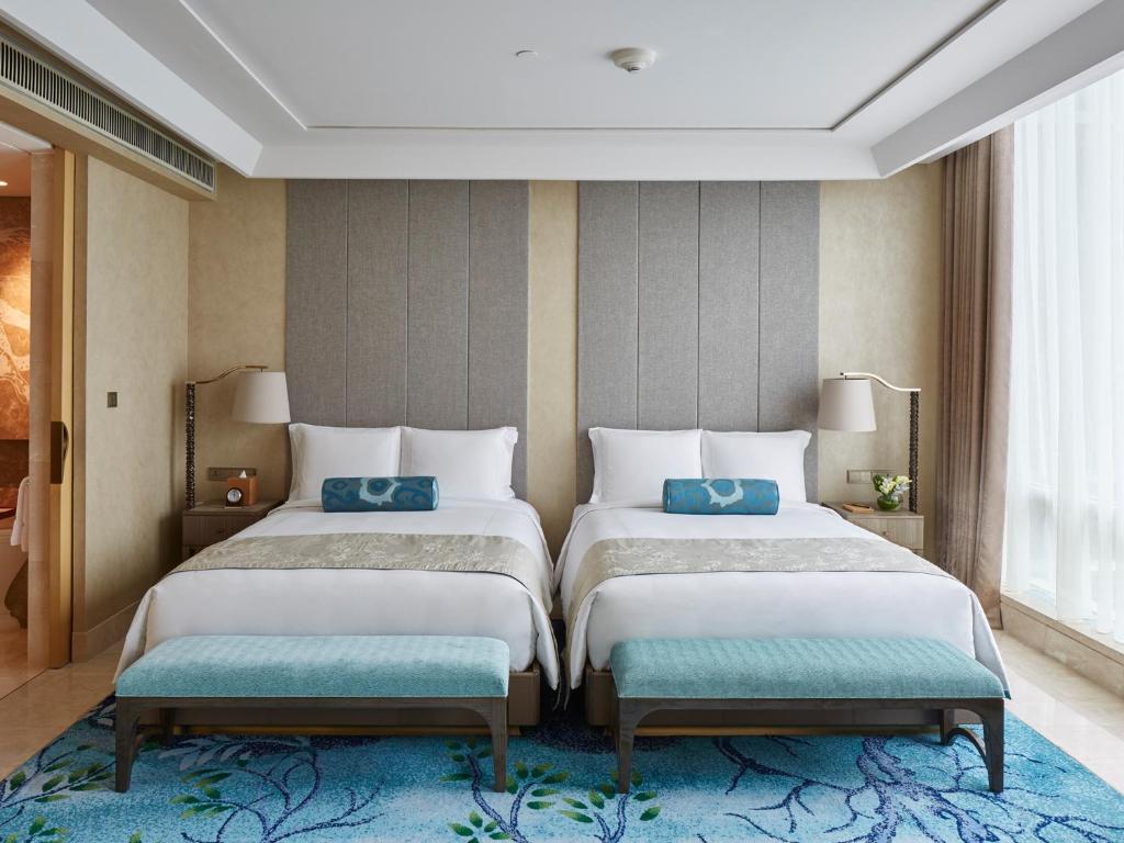 Двухместный (Фирменный двухместный номер с 2 отдельными кроватями) отеля Raffles Jakarta, Джакарта