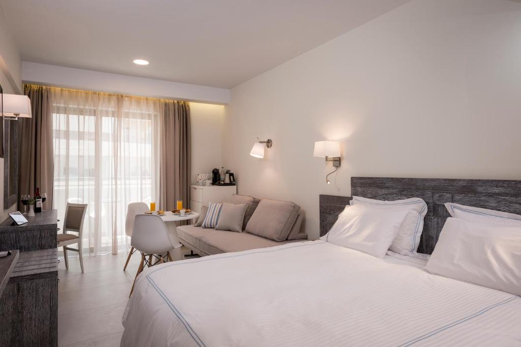 Двухместный (Улучшенный двухместный номер с 1 кроватью) отеля Bio Suites Hotel, Ретимно, Крит