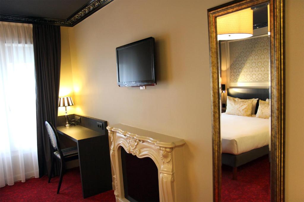 Одноместный (Классический одноместный номер), Best Western Le Montmartre – Saint Pierre