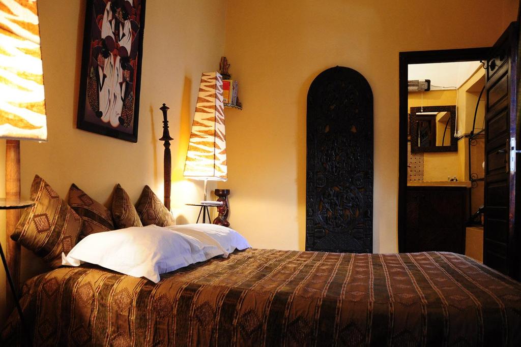 Двухместный (Двухместный номер с 1 кроватью Tan Tan), Riad Al Mamoune