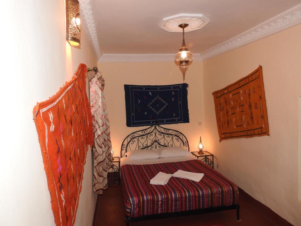 Двухместный (Двухместный номер с 1 кроватью и собственной ванной комнатой) гостевого дома Cinema Riad, Уарзазат